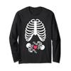 Halloween Rib Cage Pregnancy Expecting Twins Baby Love|Long view 1