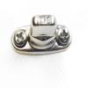 DOT Turn Button 2 Hole Fastener w/Eyelet Clinch Plate - Select The Amount That You Need (50 Piece Set) view 1