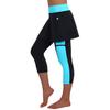ANIVIVO Skirted Legging for Women, Skirted Capri Women Tennis Leggings with Pockets& Legging with Skirts Tennis Clothes(Black,XL-Pockets) view 1