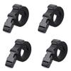 MAGARROW 78" x 1" Strap Buckle Packing Straps Adjustable 1-Inch Belt (Black (4-PCS)) view 1