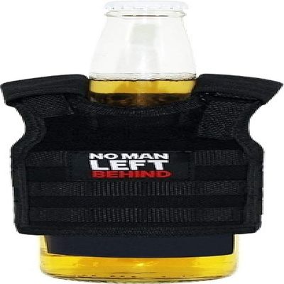 Rapdom Tactical T99-NMLB-BLK Tactical Mini Vest, No Man Behind, Black