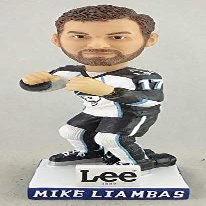SGA Products Mike Liambas Milwaukee Admirals Mike Liambas Fists Up Bobblehead AHL