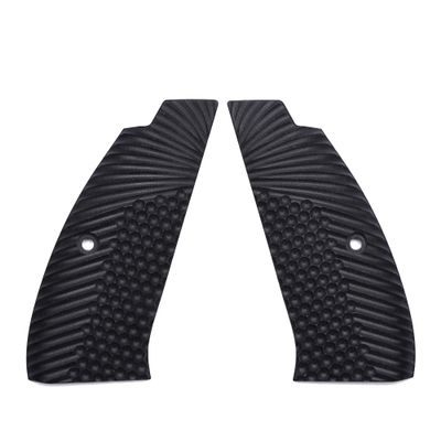 Guuun G10 Grips for CZ 75 Full Size SP-01 Shadow Custom Grips Eagle Wing Texture - Black