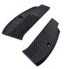 Guuun G10 Grips for CZ 75 Full Size SP-01 Shadow Custom Grips Eagle Wing Texture - Black view 3