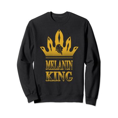 Alkebulan Dynasty Co. Melanin King Sweatshirt For Men