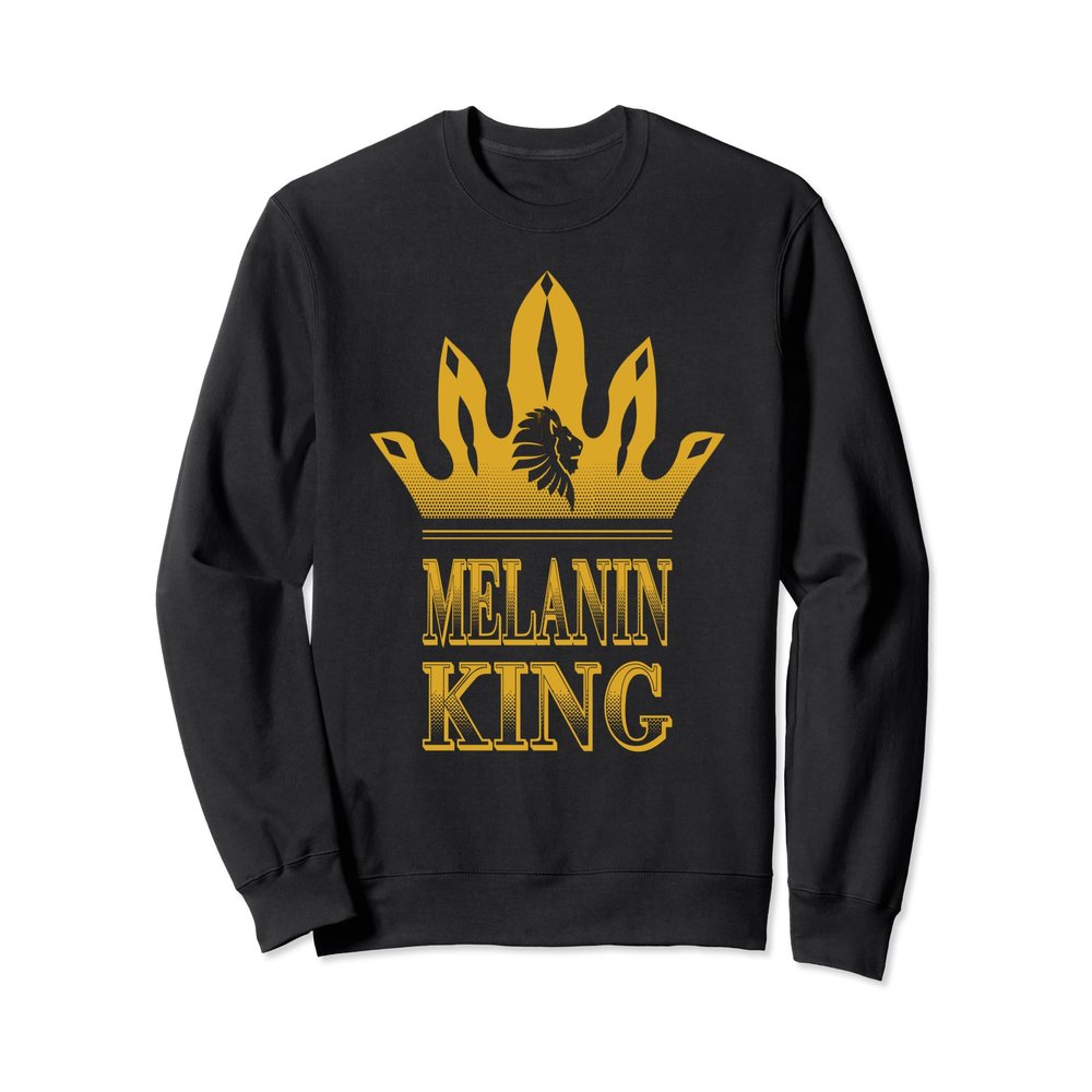 Alkebulan Dynasty Co. Melanin King Sweatshirt For Men