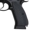Guuun G10 CZ SP-01 Grips Snake Texture Shadow Tactical CZ 75 Slim Panels Custom Pistol Grips - Black view 1
