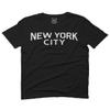 0102. Cool Vintage Retro Graphic New York City NYC Lenon NY for Men T Shirt (Black 2X-Large) view 1