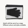 Native World Women's Possum Merino Wool Gloves, Soft Ladies Gloves, Extremely Warm (Black) view 4