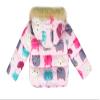 Winter Coat for Toddler Girls Cartoon Cat Jackets Winter Jacket for Girls (2T) view 2