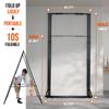 KT TOES DON'T TOUCH GROUND Foldable Free Standing Pull Up Bar Stand Sturdy Power Tower Workout Station For Home Gym Strength Training Adjustable Pullup Fitness Equipment Multifunctional Exercise Rack view 4