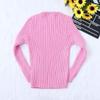 Baby Toddler Girls Boys Knitted Sweater Winter Fall Clothes Tops 1-5 Years Old,Kids Ribbed Warm Pullover Coat (18-24 Months, Pink) view 2