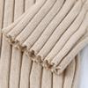 Baby Toddler Girls Boys Knitted Sweater Winter Fall Clothes Tops 1-5 Years Old,Kids Ribbed Warm Pullover Coat (6-12 Months, Khaki) view 4