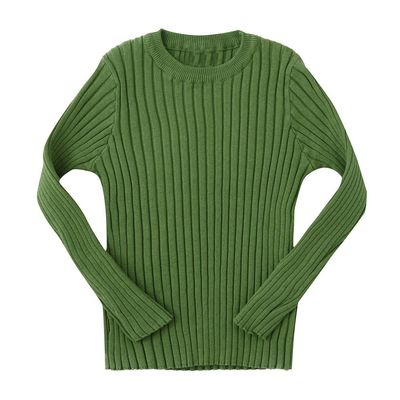 Baby Toddler Girls Boys Knitted Sweater Winter Fall Clothes Tops 1-5 Years Old,Kids Ribbed Warm Pullover Coat (3-4 Years Old, Green)