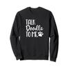 Talk Doodle To Me GoldenDoodle Labradoodle Gift Sweatshirt view 1