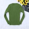 Baby Toddler Girls Boys Knitted Sweater Winter Fall Clothes Tops 1-5 Years Old,Kids Ribbed Warm Pullover Coat (12-18 Months, Green) view 2