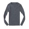 Baby Toddler Girls Boys Knitted Sweater Winter Fall Clothes Tops 1-5 Years Old,Kids Ribbed Warm Pullover Coat (18-24 Months, Gray) view 1
