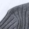 Baby Toddler Girls Boys Knitted Sweater Winter Fall Clothes Tops 1-5 Years Old,Kids Ribbed Warm Pullover Coat (18-24 Months, Gray) view 3
