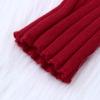 Baby Toddler Girls Boys Knitted Sweater Winter Fall Clothes Tops 1-5 Years Old,Kids Ribbed Warm Pullover Coat (6-12 Months, Red) view 3