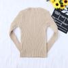 Baby Toddler Girls Boys Knitted Sweater Winter Fall Clothes Tops 1-5 Years Old,Kids Ribbed Warm Pullover Coat (2-3 Years Old, Khaki) view 2