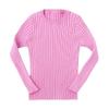 Baby Toddler Girls Boys Knitted Sweater Winter Fall Clothes Tops 1-5 Years Old,Kids Ribbed Warm Pullover Coat (2-3 Years Old, Pink) view 1