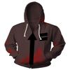 Mesodyn Unisex Printed Zack Jacket Adult Zipper Hoodie Halloween Cosplay Costume,XLarge view 1