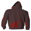 Mesodyn Unisex Printed Zack Jacket Adult Zipper Hoodie Halloween Cosplay Costume,XLarge view 2