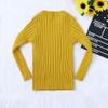 Baby Toddler Girls Boys Knitted Sweater Winter Fall Clothes Tops 1-5 Years Old,Kids Ribbed Warm Pullover Coat (6-12 Months, Yellow) view 2