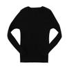 Baby Toddler Girls Boys Knitted Sweater Winter Fall Clothes Tops 1-5 Years Old,Kids Ribbed Warm Pullover Coat (4-5 Years Old, Black) view 1