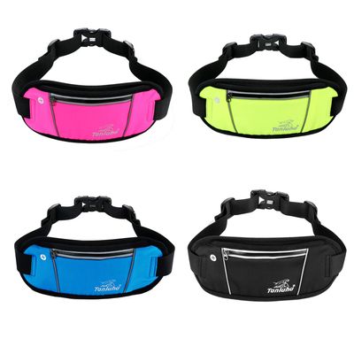 JewelryWe 4 PCS Waist Pack Bag Water Resistant Fanny Pack Running Climbing for Men Women