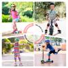 BOSONER Basic Kids Protective Gear: Kids Knee Pads and Elbow Pads with Wrist Guards Set for 3-15 Years - Design for Roller Skates, Cycling, BMX Bike, Skateboard, Inline Skating, Scooter Riding Sports view 4