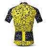 Cycling Jersey Men Bike Clothing Bicycle Jersey topMountain Road MTB Jersey Shirt Short Sleeve Team Sports Wear Yellow Riding Size XL view 3