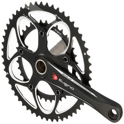 Sugino OX2-901D Classic 46x36 167.5mm Black All Black Classic Logo Shimano 11s/10s