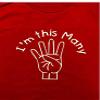 4 Year Old Shirt 4th Birthday Tshirt I'm This Many Age Four tees White view 1