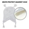 ABG Accessories Girls Critter Winter Hat and 2 Pair Gloves or Mittens (Toddler/Little Girls), Size Age 4-7, Owl Gloves 4-7 view 2