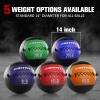 RitFit Soft Medicine Ball/Wall Ball for Strength and Conditioning Workouts, Core Training and Cross Training(5/10/15/20/25/30lbs) (Green(20.0 pounds)) view 3