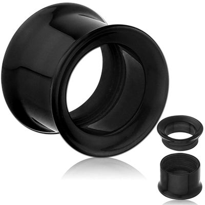 00 Plugs Ears gauges 00g Plug Tunnels gauge Men Single Double Flare 00 gauge 10mm