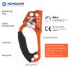 NewDoar Hand Ascender & Foot Ascender & Foot Loop Set for Tree Arborist Rappelling Gear Equipment CE Certified Rope Clamp for 8~13MM Rope (Left Orange Set) view 3