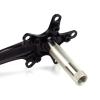 Sugino OX2-901D 46x34 175mm Black All Black OX2-901D Logo Compatible with Shimano 11s/10s view 2