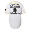 Bad News Bears #12 Tanner Boyle Movie 1976 Chico's Bail Bonds Baseball Jersey (XX-Large, 12 White) view 3