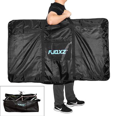 Huntvp Bike Travel Bag Bicycle Transport Carrying Case with a Carry Bag for 26-29inch Folding Bike Foldaway Bicycle
