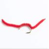 Blue Wing Olive San Juan Worm Wet Fly, 6-Pack (Red, 18) view 1