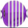 Major Craft TJD SLOW-100#3 ZEBLA PARPLE Metal Jig, 3.5 oz (100 g) view 1
