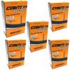 Continental Race 28 700 x 25-32c Bike Inner Tubes with Presta 60mm Valve (Set of 5),Black view 1