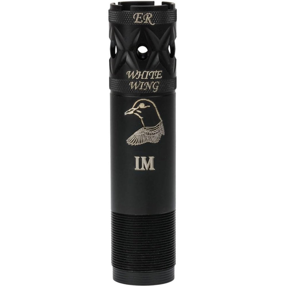 Carlson's Choke Tubes 12 Gauge for Browning Invector Plus [ Improved Modified | 0.715 Diameter ] Blued Steel | White Wing Dove Choke Tube | Made in USA