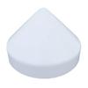 Cone Style Pylon Cap for Marine Dock (White, 6 inch) view 1