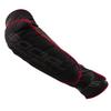Social Paintball SMPL Arm & Elbow Pads Protection, Black Red (3X-Large) view 2