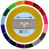 Country Brook Design - 1 1/2 Inch Heavy Duty 100% Real Nylon Webbing - 20+ Vibrant Colors (Gold, 50 Yards) view 1