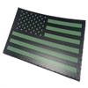 Forward OD Green Us IR Infrared Reflective USA Flag Military Morale Uniform (Hook/Loop) Patch view 1
