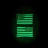Forward OD Green Us IR Infrared Reflective USA Flag Military Morale Uniform (Hook/Loop) Patch view 2